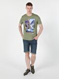 Yeşil Erkek Tshirt K.kol