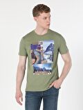 Yeşil Erkek Tshirt K.kol