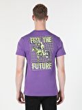Mor Erkek Tshirt K.kol
