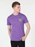 Mor Erkek Tshirt K.kol