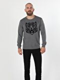Antrasit Erkek Sweatshirt