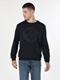 Lacivert Erkek Sweatshirt