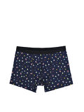 Modern Fit Baskılı Erkek Çok Renkli Boxer