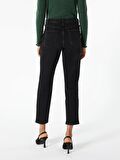 891 Maya Slim Fit Normal Bel Daralan Paça Siyah Kadın Jean Pantolon Cl1061423