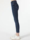 760 Diana Slim Fit Yüksek Bel Dar Paça Mavi Kadın Jean Pantolon Cl1061429