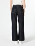 970 Berry Regular Fit Yüksek Bel Geniş Paça Siyah Kadın Jean Pantolon Cl1062323
