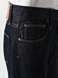 970 Berry Regular Fit Yüksek Bel Geniş Paça Siyah Kadın Jean Pantolon Cl1062323