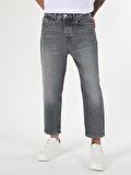 057 Milas Loose Relaxed Fit Gri Erkek Jean Pantolon Cl1062424