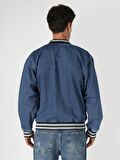 Rahat Kesim Mavi Erkek Jean Ceket Cl1062448