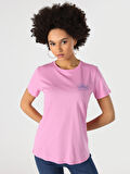 Pembe Kadın Tshirt K.kol