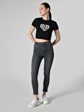 760 Diana Süper Slim Fit Yüksek Bel Dar Paça Gri Jean Kadın Pantolon Cl1063471