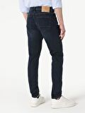 041 Danny Slim Fit Düşük Bel Dar Paça Koyu Mavi Jean Erkek Pantolon Cl1063482
