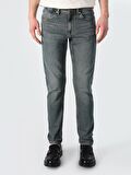 041 Danny Slim Fit Düşük Bel Düz Paça Mavi Erkek Jean Pantolon Cl1063483