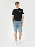 Regular Fit Jean Erkek Şort