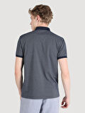 Regular Fit Lacivert Erkek Polo Yaka Kısa Kol Tişört