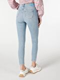 760 Diana Super Slim Fit Yüksek Bel Dar Paça Mavi Kadın Jean Pantolon Cl1064314