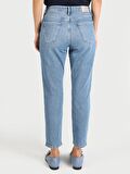 891 Maya Slim Fit Normal Bel Dar Paça Mavi Kadın Jean Pantolon Cl1064319