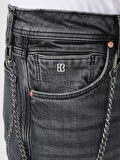 044 Karl Düşük Bel Düz Paça Straight Fit Gri Erkek Jean Pantolon Cl1064375