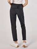 891 Maya Slim Fit Normal Bel Dar Paça Gri Kadın Jean Pantolon Cl1064398