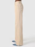 Regular Fit Yüksek Bel Geniş Paça Açık Kahve Kadın Jean Pantolon Cl1064413