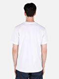 Beyaz Erkek Tshirt K.kol