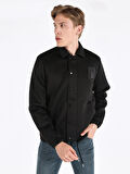 Regular Fit Siyah Erkek Ceket