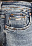 Straight Fit Düşük Bel Düz Paça Erkek Koyu İndigo Jean Pantolon
