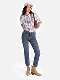 703 Carla Slim Fit Normal Bel Düz Paça Denım Kadın Pantolon Cl1065298