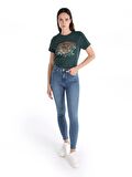 760 Diana Super Slim Fit Yüksek Bel Dar Paça Mavi Kadın Jean Pantolon Cl1065336
