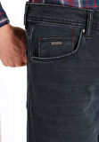 045 Davıd Regular Fit Orta Bel Düz Paça Erkek Koyu Mavi Jean Pantolon