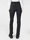 797 Adel Flare Fit Genişleyen Paça Siyah Kadın Jean Pantolon Cl1065375
