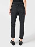 Rahat Kesim Normal Bel Siyah Kadın Jean Pantolon Cl1065453