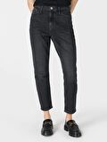 Rahat Kesim Normal Bel Siyah Kadın Jean Pantolon Cl1065453