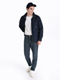 Regular Fit Fermuarlı Erkek Ceket Cl1065594