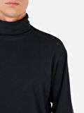 Lacivert Erkek Tshirt U.kol