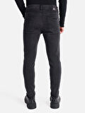 035 Ryan Süper Slim Fit Yüksek Bel Dar Paça Siyah Erkek Pantolon Cl1066243