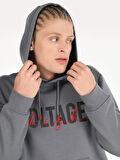 Gri Erkek Sweatshirt