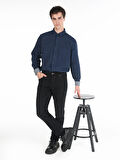 044 Karl Regular Fit Düşük Bel Düz Paça Denım Erkek Pantolon Cl1066315