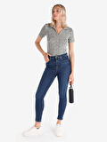 760 Diana Süper Slim Fit Yüksek Bel Dar Paça Denım Kadın Pantolon Cl1066390