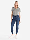 760 Diana Süper Slim Fit Yüksek Bel Dar Paça Denım Kadın Pantolon Cl1066390