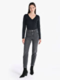 891 Maya Slim Fit Normal Bel Daralan Paça Denım Kadın Pantolon Cl1066484