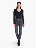 891 Maya Slim Fit Normal Bel Daralan Paça Denım Kadın Pantolon Cl1066484