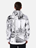 Beyaz Erkek Sweatshirt