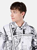 Beyaz Erkek Sweatshirt