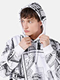 Beyaz Erkek Sweatshirt