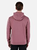 Normal Kesim Kapüşonlu Pembe Erkek Sweatshirt Cl1066869