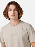 Bej Erkek Tshirt K.kol