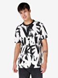 Beyaz Erkek Tshirt K.kol