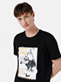 Siyah Erkek Tshirt K.kol