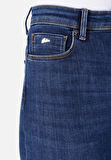 Skinny Fit   Kadın Koyu Mavi Jean Pantolon
